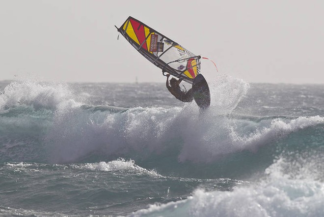 Traversa air - PWA Tenerife World Cup 2012 Day 3 ©  John Carter / PWA http://www.pwaworldtour.com